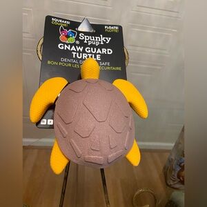 Spunky Pup Gnaw Guard Turtle Toy